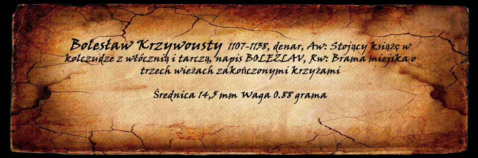 Denar Bolesława Krzywoustego